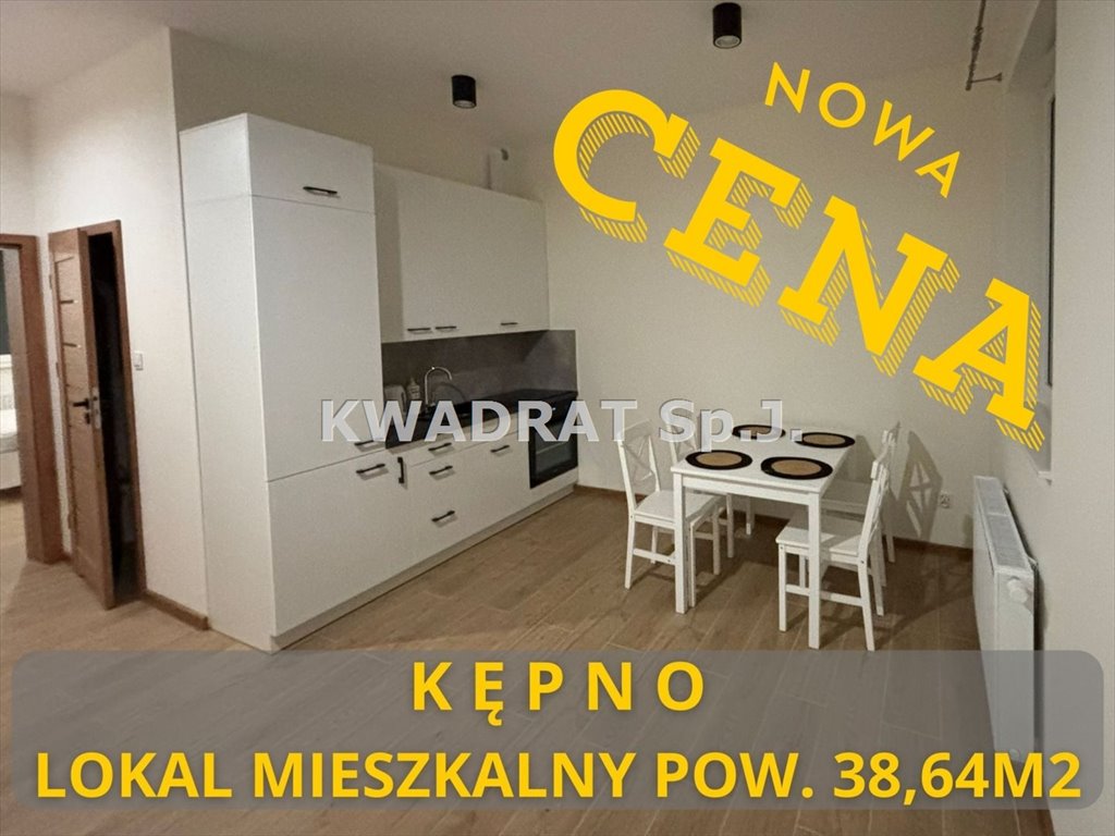 Do sprzedania nowoczesne 2-pokojowe mieszkanie 39 m² w centrum Kępna Kępno  39m2 Foto 1