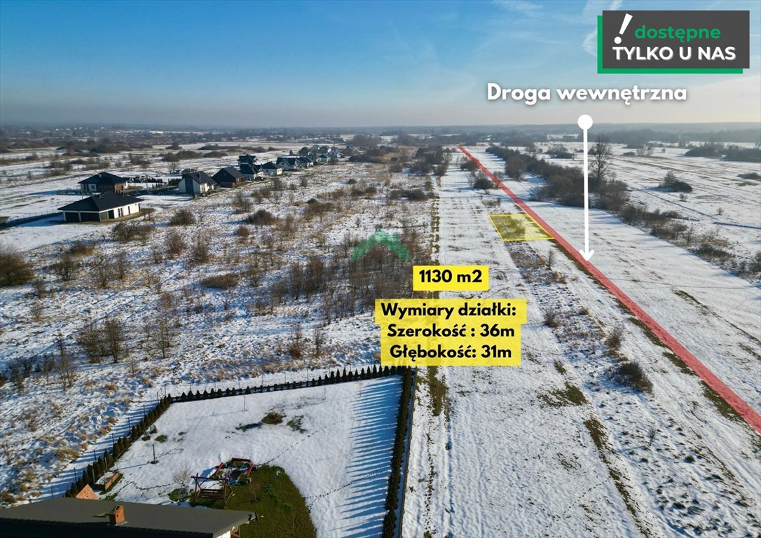 Działka inna na sprzedaż Kłobuck  1 130m2 Foto 3