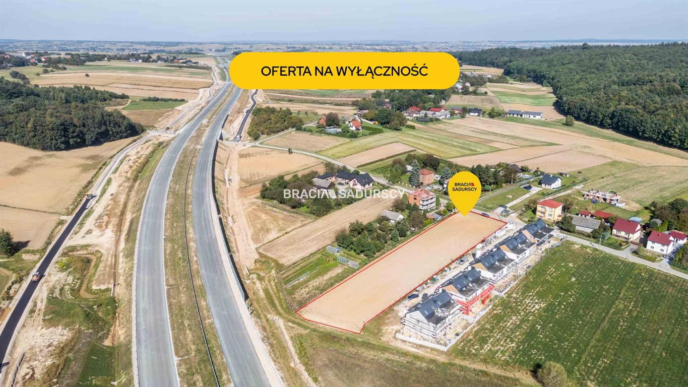 Działka budowlana 3510 m² w Zalesiu – teren MU2, płaska i ustawna Zalesie, Zalesie , Zalesie, Zalesie  3 510m2 Foto 1