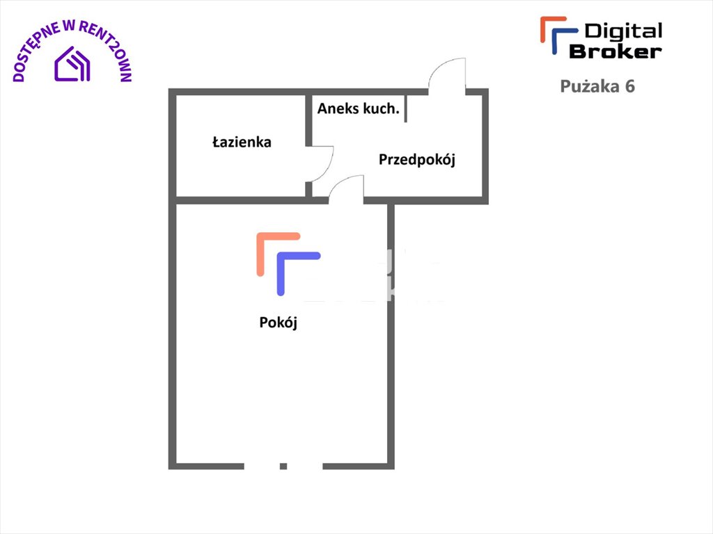 Kawalerka na sprzedaż Kraków, Prądnik Biały, Azory, Pużaka  24m2 Foto 1