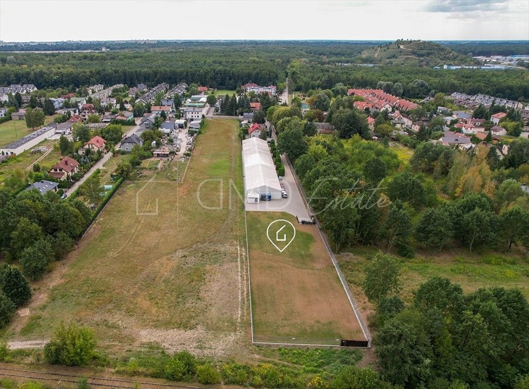 Działka z domem, magazynem i halą w Bielanach Warszawa, Bielany  6 492m2 Foto 1
