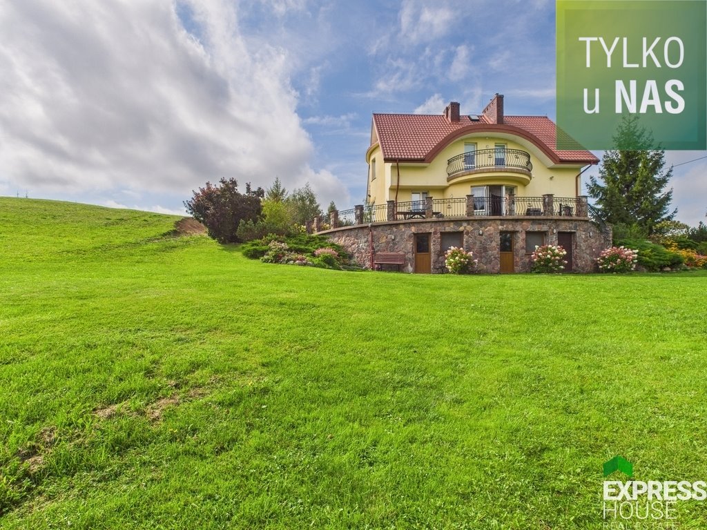 Urokliwy dom nad Jeziorem Białym z tarasem i widokami Białogóry  288m2 Foto 1