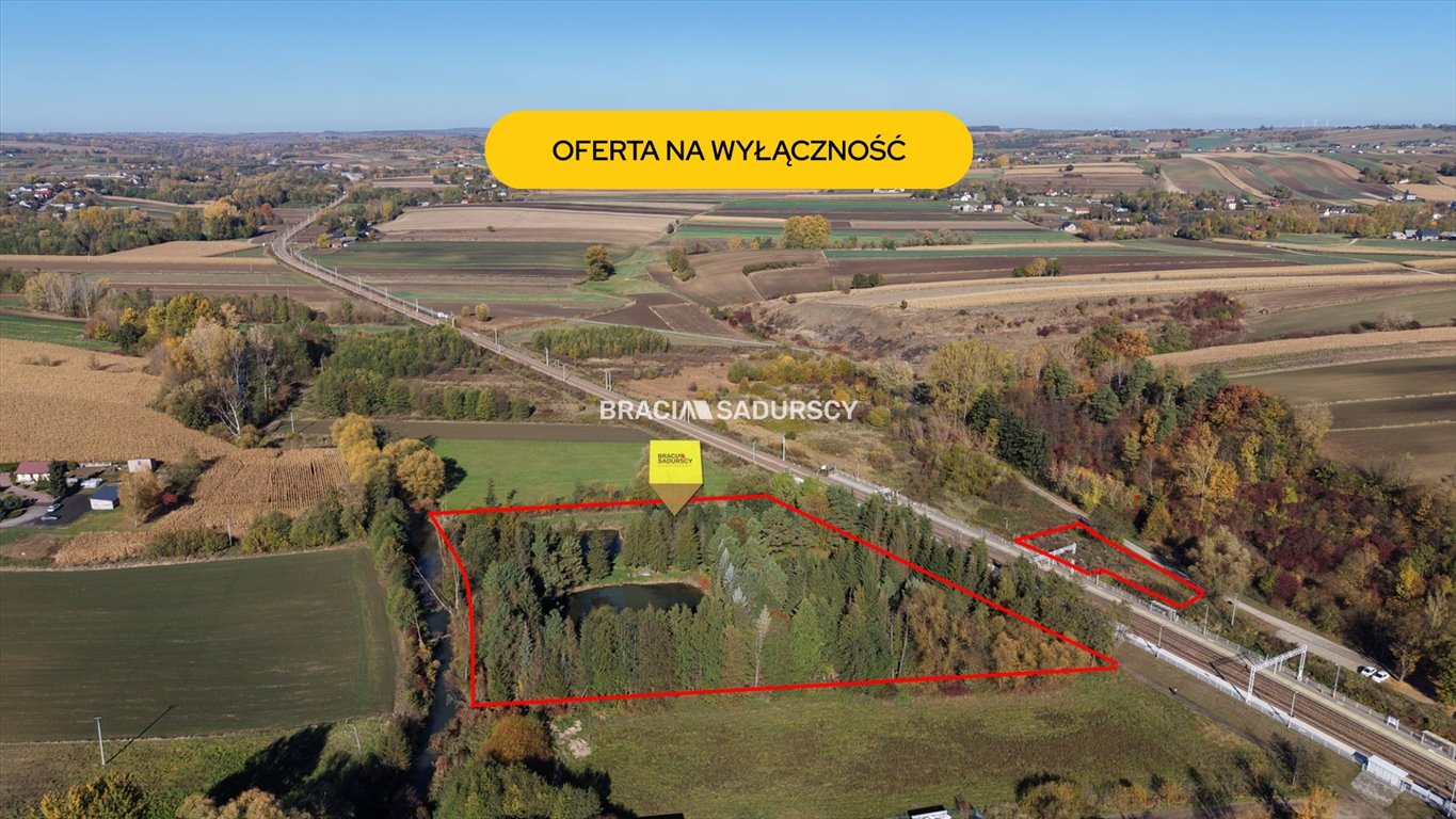 Działka 1,85 ha z stawami i sadem - zapraszam Smroków  18 484m2 Foto 1