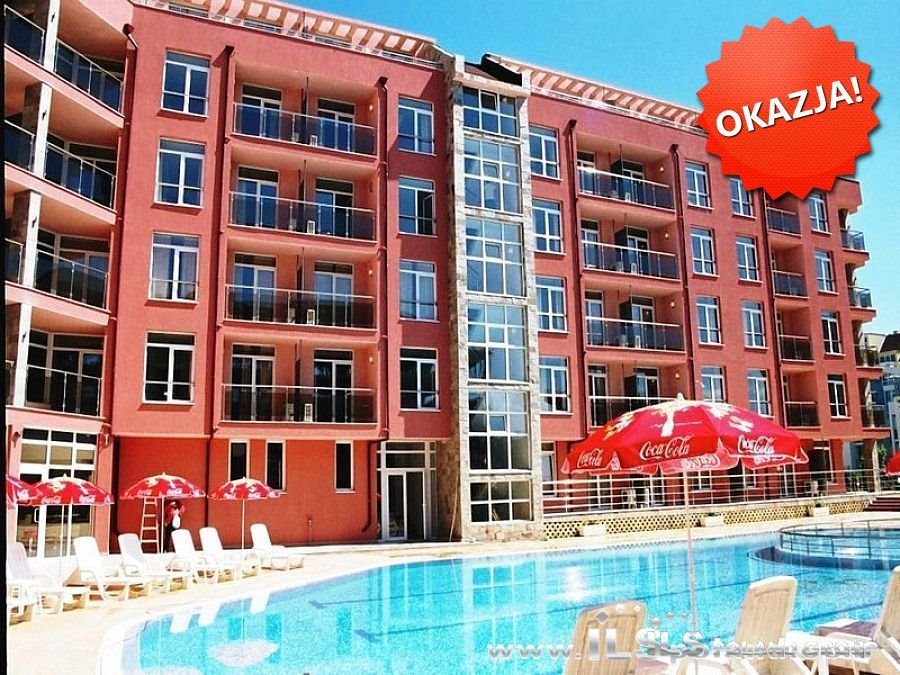 Studio blisko plaży w Słonecznym Brzegu, luksusowy kompleks Bułgaria, Słoneczny Brzeg, RAINBOW 2  33m2 Foto 1