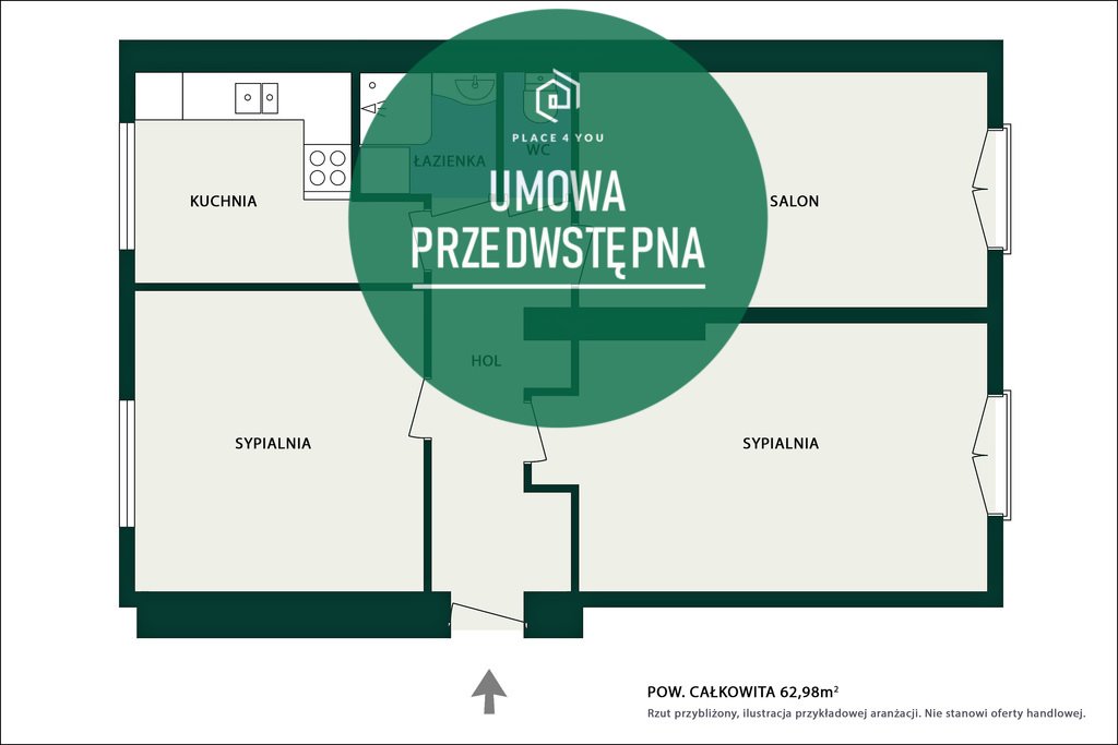 Mieszkanie trzypokojowe na sprzedaż Warszawa, Praga-Północ, Jagiellońska  63m2 Foto 6