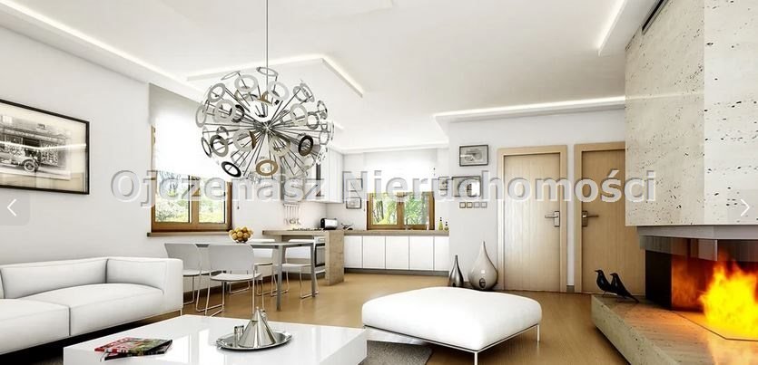 Dom parterowy 132 m2 z kominkiem i garażem w Drzewcach Drzewce  132m2 Foto 1