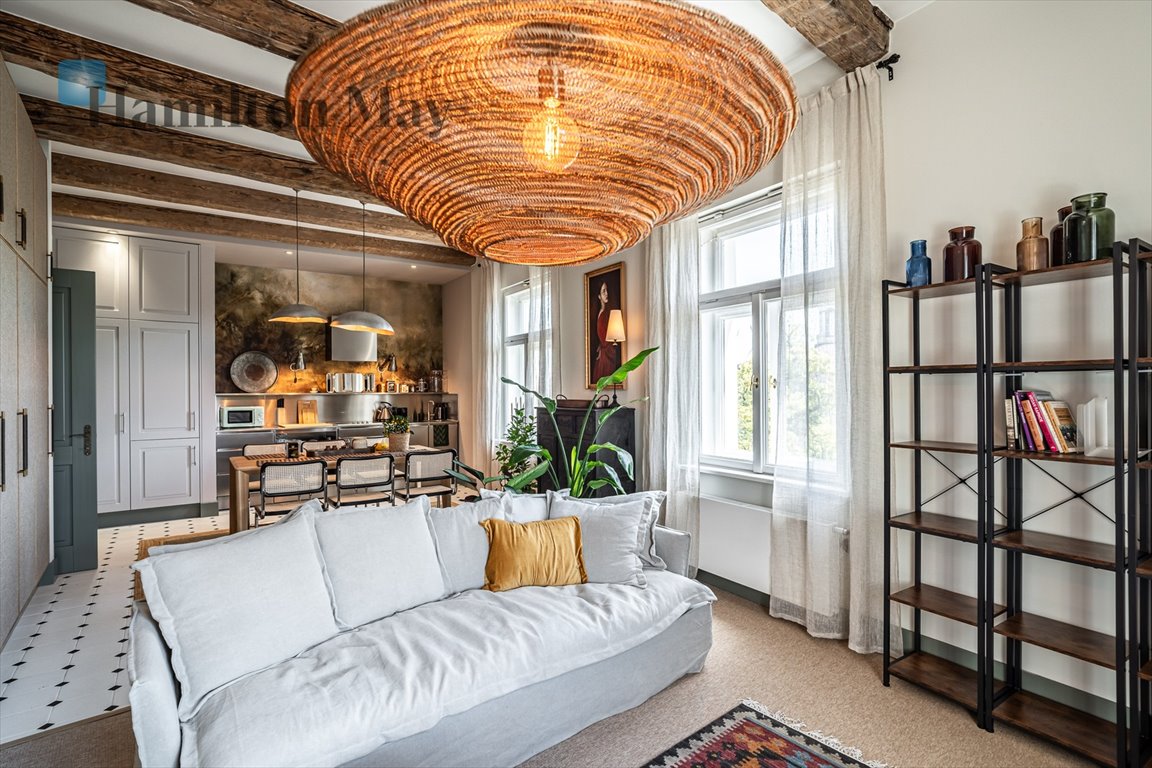 Wynajmę luksusowy 71 m² apartament z widokiem na Stare Miasto Kraków, Stare Miasto, plac Dominikański  71m2 Foto 1