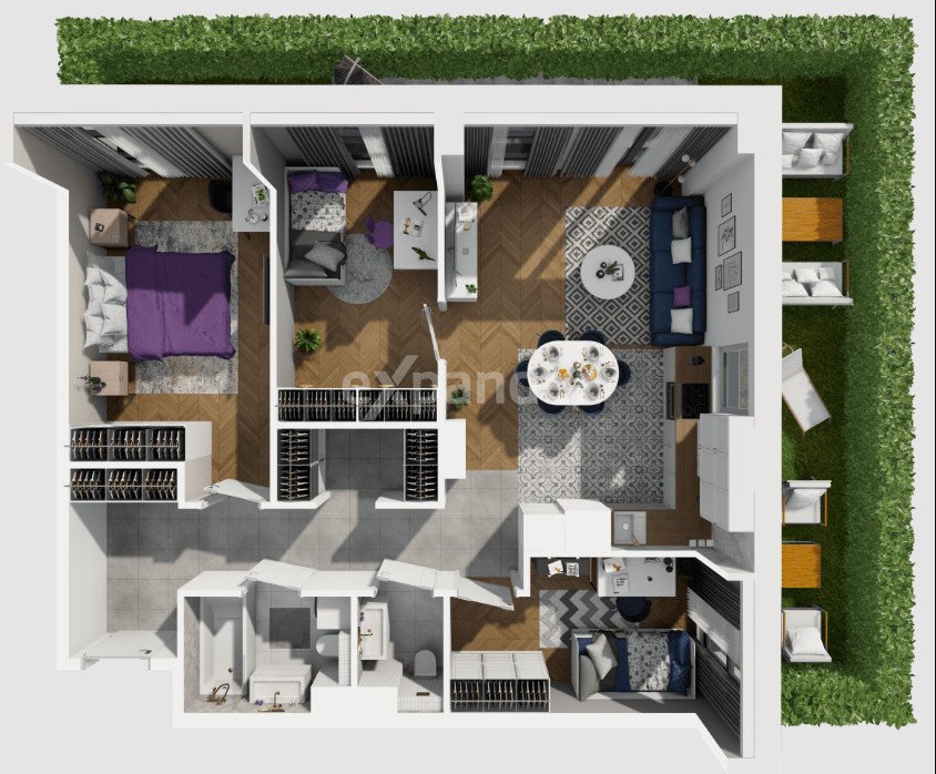 Mieszkanie czteropokojowe  na sprzedaż Gdańsk, Siedlce, Seweryna Goszczyńskiego  76m2 Foto 1