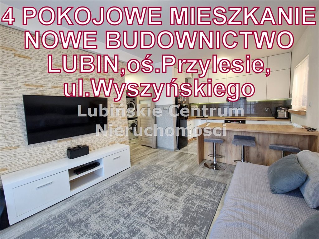 Mieszkanie czteropokojowe  na sprzedaż Lubin, Przylesie  69m2 Foto 1