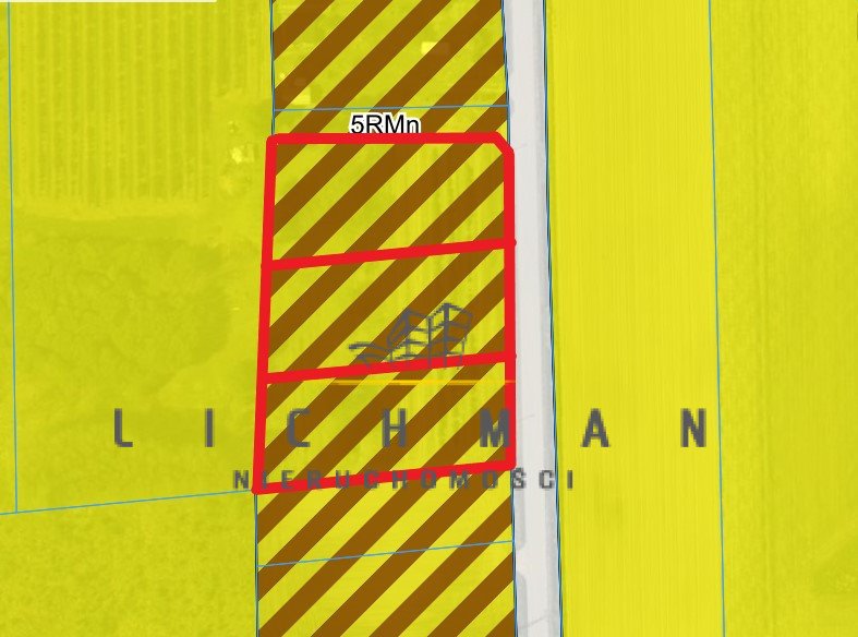 Działka 1628 m² pod zabudowę jednorodzinną w Bratoszewicach. Bratoszewice  1 628m2 Foto 1