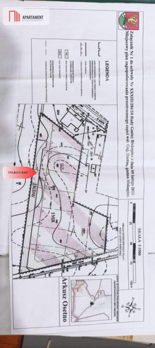 Działka budowlana na sprzedaż Osetno  11 800m2 Foto 6