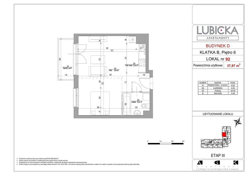 Sprzedam nowoczesny 37,97 m² apartament z balkonem w Toruniu Toruń, Lubicka  38m2 Foto 1