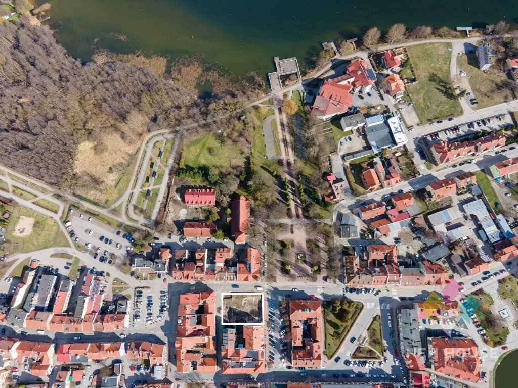 Działka budowlana z projektem i pełnym uzbrojeniem w centrum Mrągowa Mrągowo, Mały Rynek  795m2 Foto 1