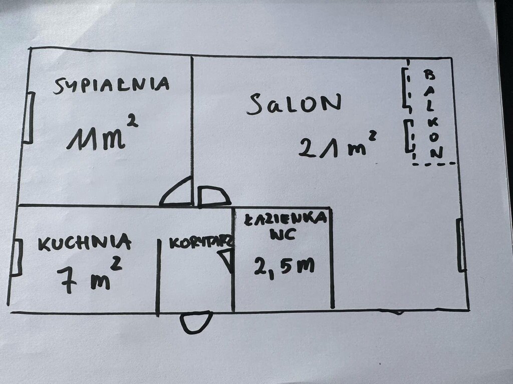 Mieszkanie dwupokojowe na sprzedaż Warszawa, Śródmieście, Muranów  47m2 Foto 6