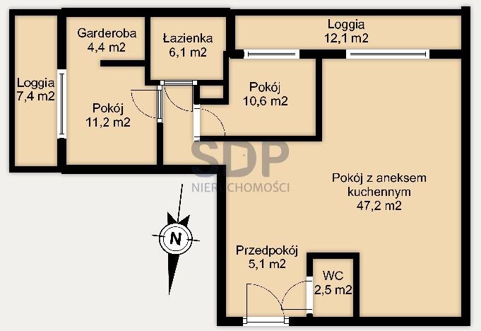 Mieszkanie trzypokojowe na sprzedaż Wrocław, Śródmieście, Ołbin, Jedności Narodowej  100m2 Foto 7