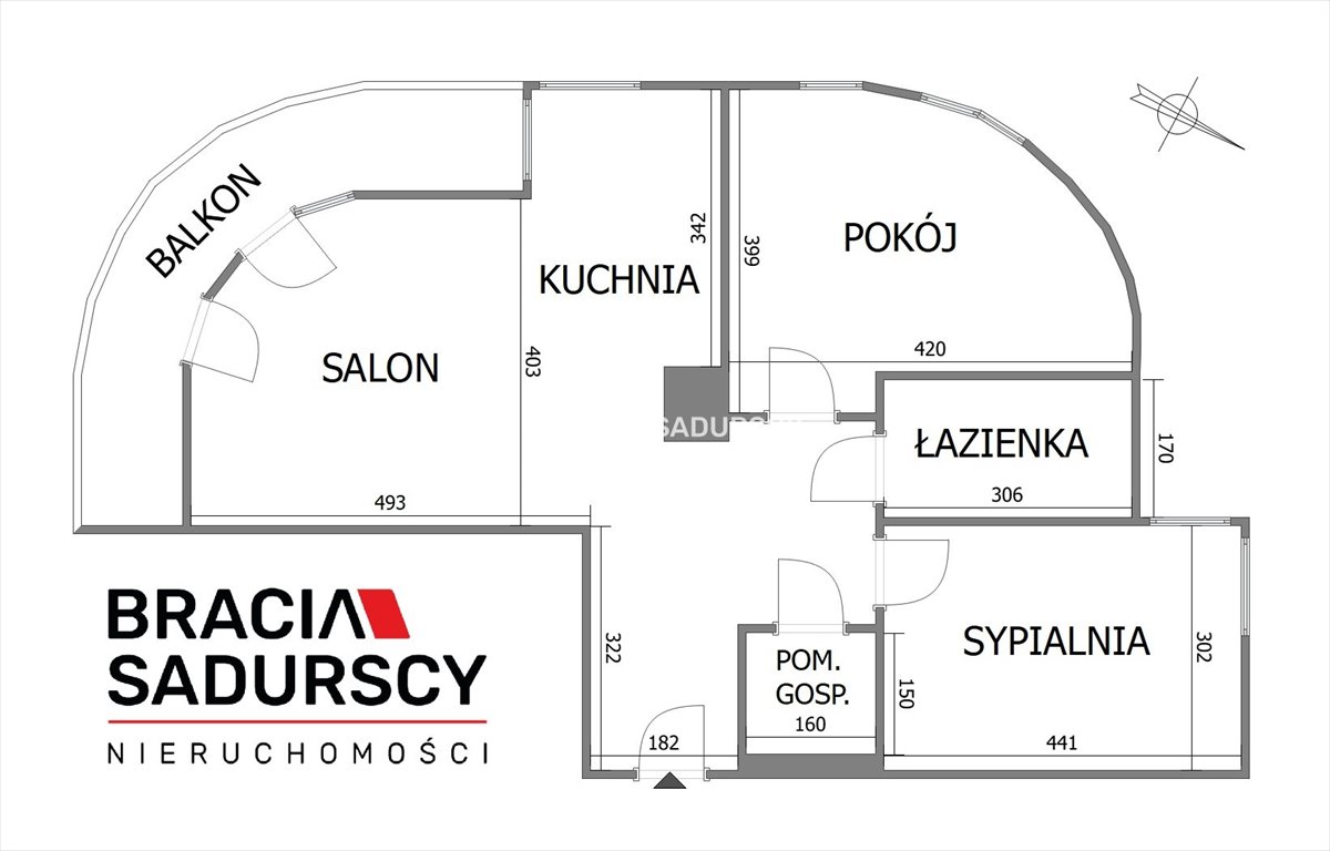 Mieszkanie trzypokojowe na sprzedaż Kraków, Grzegórzki, Grzegórzki, płk. Francesco Nullo  73m2 Foto 3