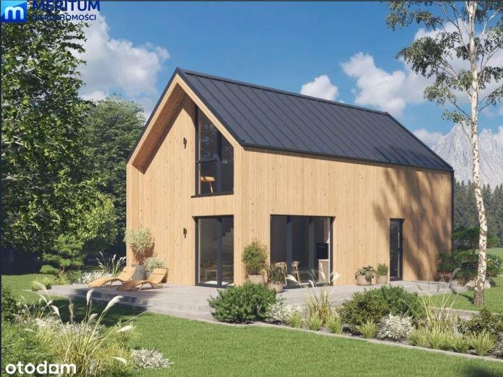 Nowoczesny dom 98 m2 z dużą działką w Bronisławowie Bronisławów  98m2 Foto 1