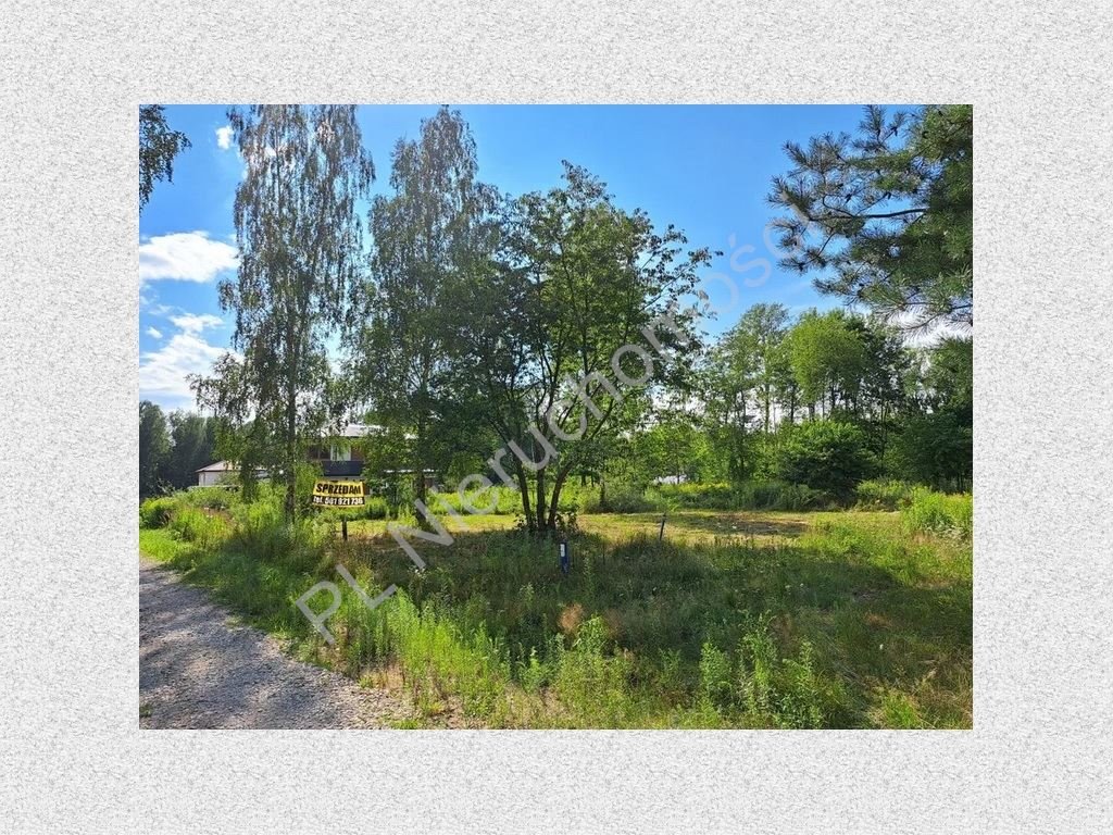 Działka 3000 m² pod lasem z mediami i planem budowy Radonie  3 000m2 Foto 1