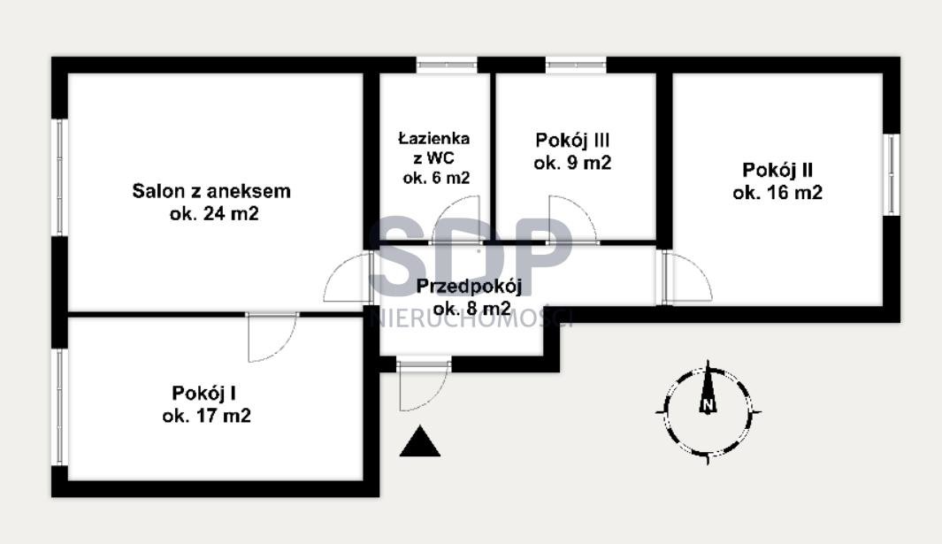 Mieszkanie czteropokojowe  na sprzedaż Wrocław, Psie Pole, Psie Pole, Mulicka  80m2 Foto 15