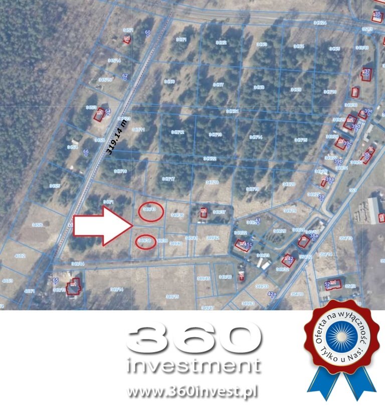 Atrakcyjna działka budowlana w Brzózkach – blisko natury Brzózki  1 271m2 Foto 1