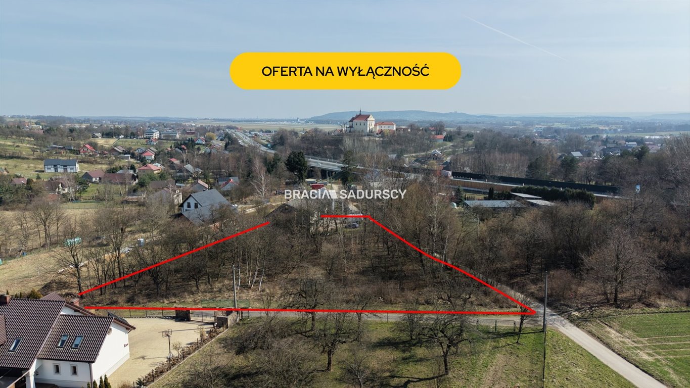 Działka 3858 m² z domem w Morawicy - polecam Morawica  3 858m2 Foto 1