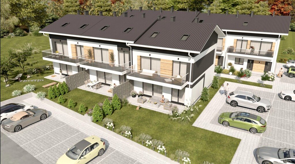 Nowoczesne mieszkanie z ogródkiem w Zaczerniu (57 m²) z miejscem postojowym Zaczernie  57m2 Foto 1