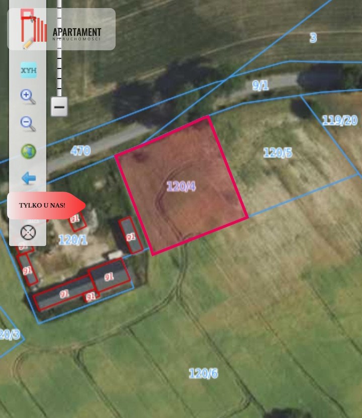 Działka budowlana na sprzedaż Kamień Krajeński  3 014m2 Foto 1