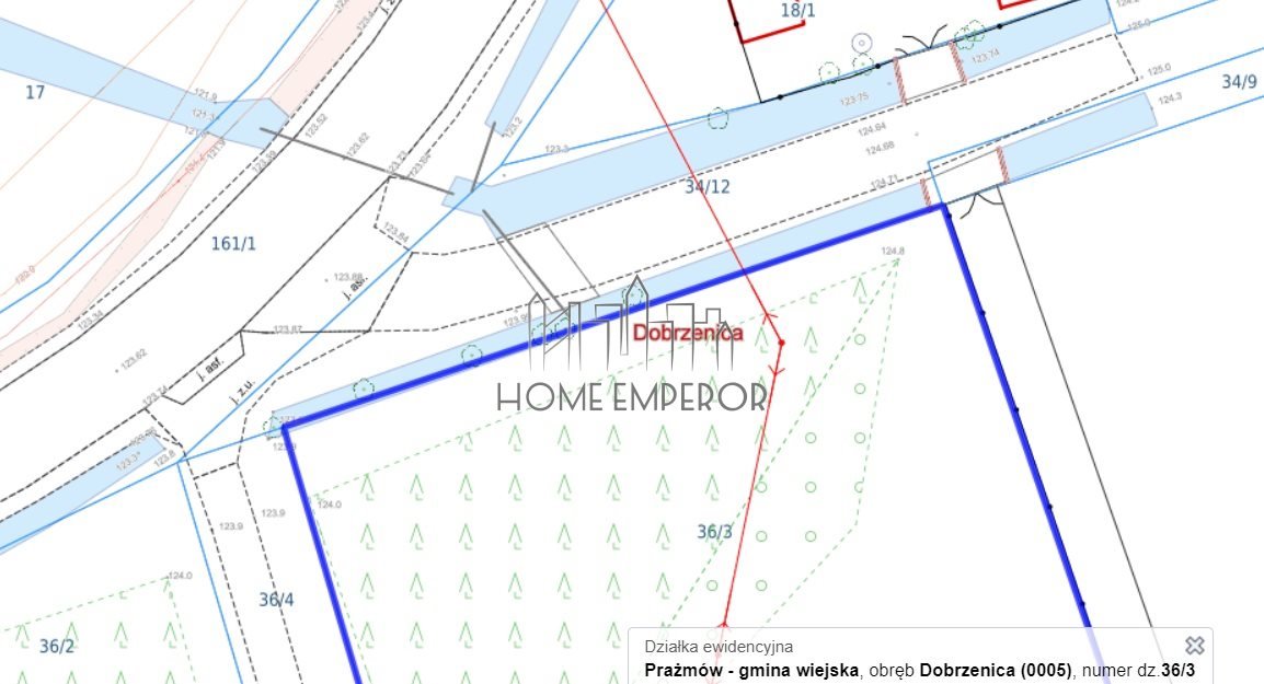 Działka budowlana na sprzedaż Dobrzenica, Poprzeczna  15 200m2 Foto 5