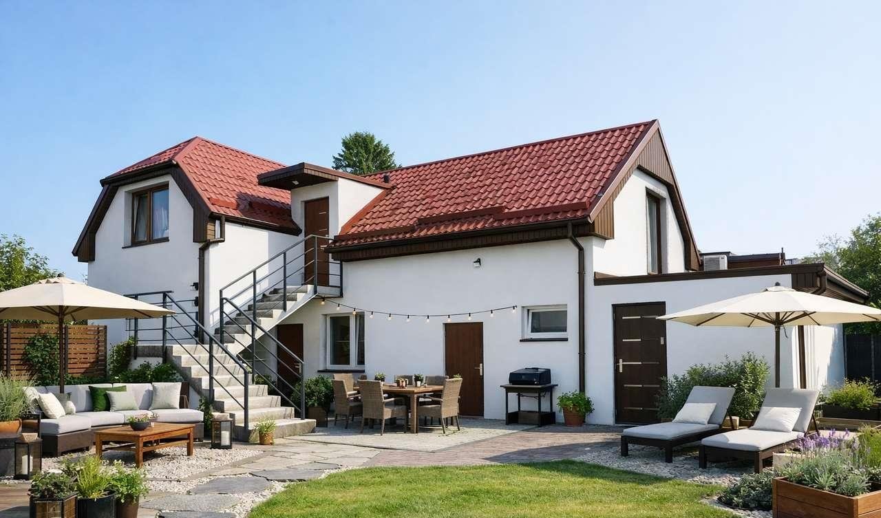 Inwestycyjny dom z 3 mieszkaniami, gotowy z najemcami Gdańsk, Jasień  130m2 Foto 1