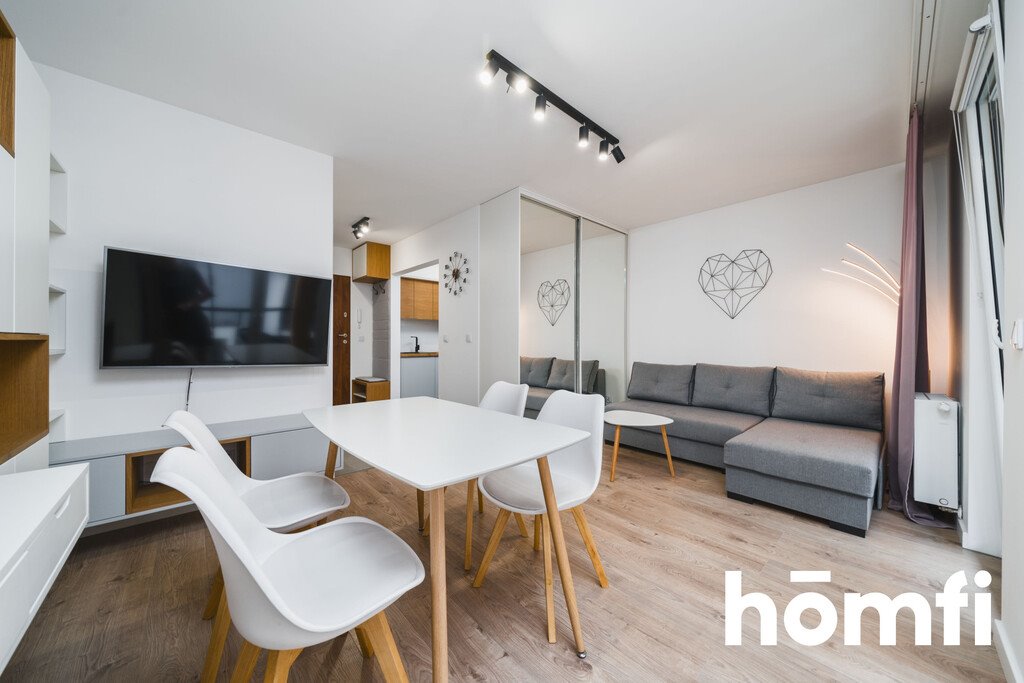 Na wynajem przestronna kawalerka 28 m² w Krakowie z tarasem Kraków, Podgórze, Wielicka  28m2 Foto 1