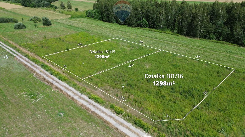 Działka budowlana na sprzedaż Bednary  1 298m2 Foto 4