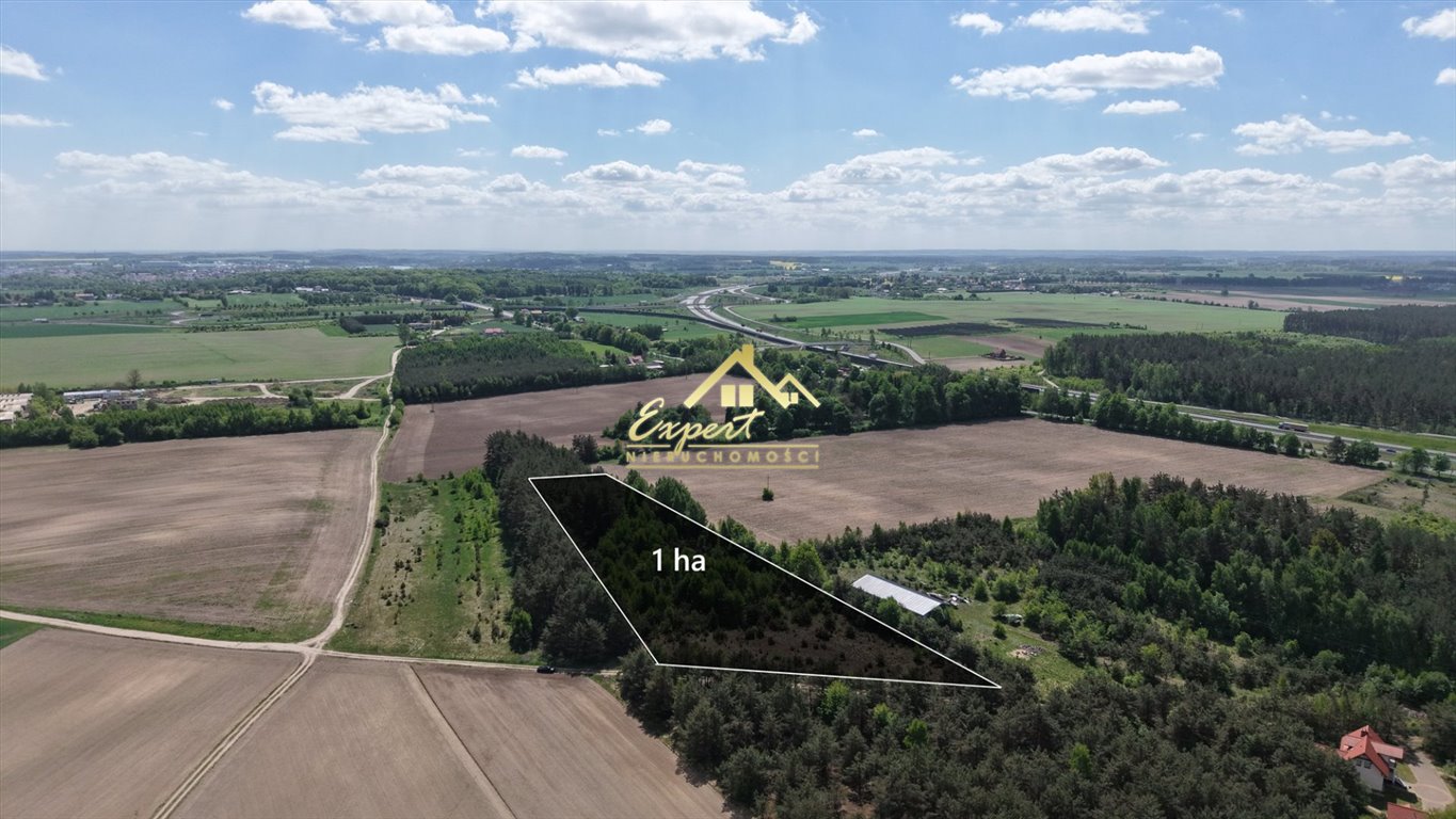 Polecam działkę inwestycyjną 1 ha przy S7 w Olsztynku Olsztynek, Olsztynek  10 000m2 Foto 1