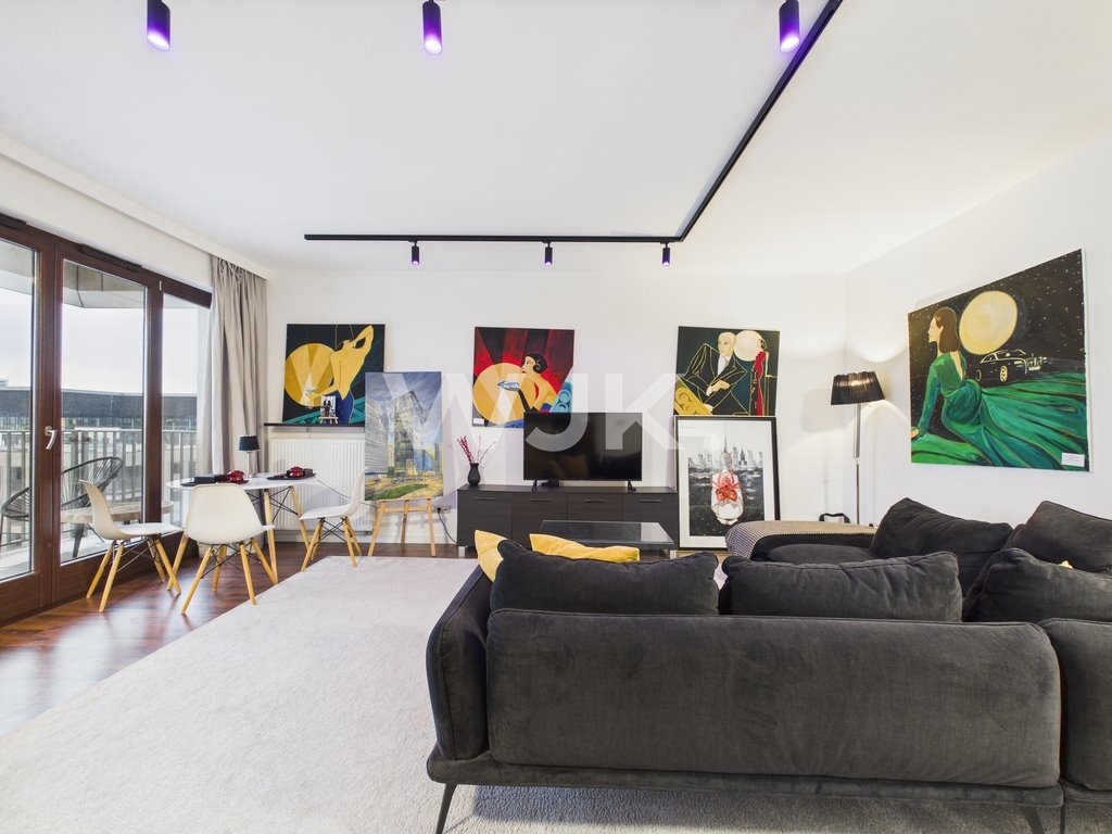 Nowoczesny 3-pokojowy apartament w Murano z panoramicznym widokiem Warszawa, Śródmieście, Muranów, Pokorna  80m2 Foto 1