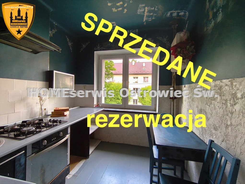 Polecam dwustronne 45 m² mieszkanie z balkonem do remontu Ostrowiec Świętokrzyski, Centrum  44m2 Foto 1