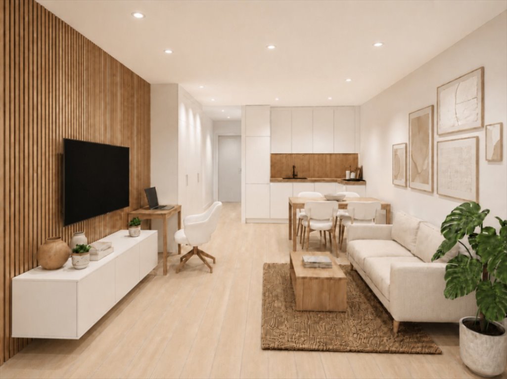Polecam nowoczesną kawalerkę 35,6 m² z balkonem na Winogradach Poznań, Naramowice, Naramowicka  36m2 Foto 1