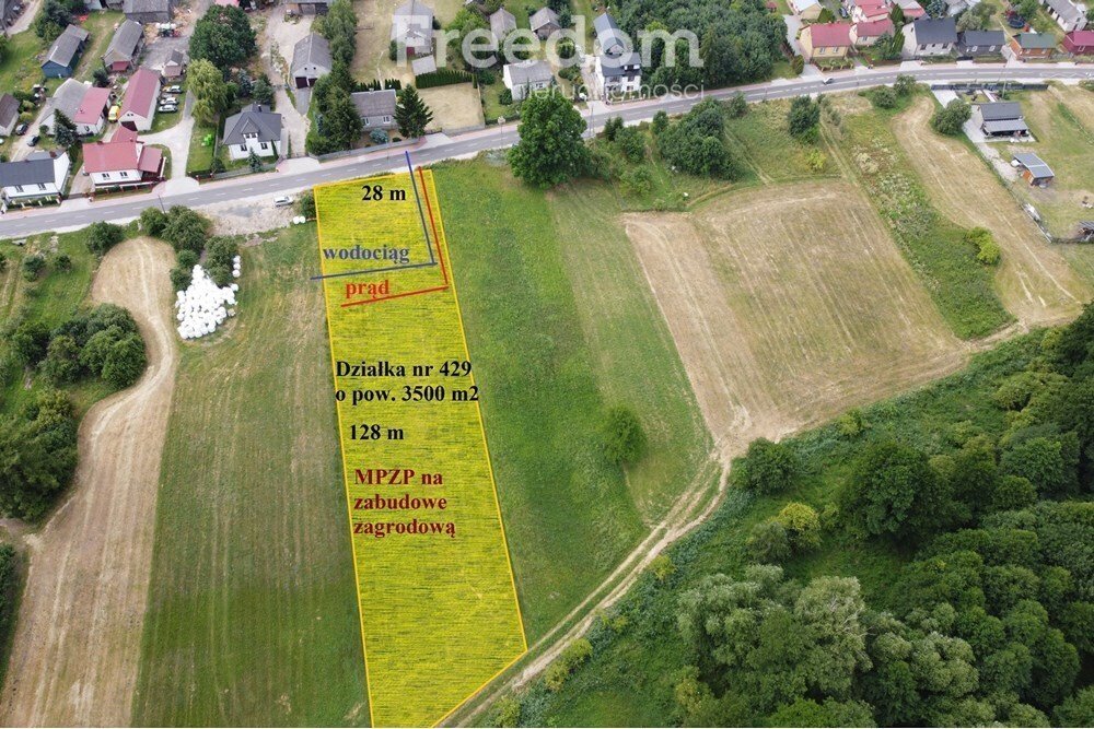 Działka budowlana na sprzedaż Kochanówka  6 900m2 Foto 1