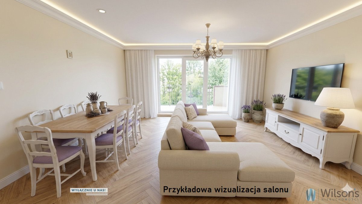 Przestronne 3 pokoje z loggią i ogrodem w Starej Miłosnej zapraszam Warszawa, Wesoła Stara Miłosna  80m2 Foto 1