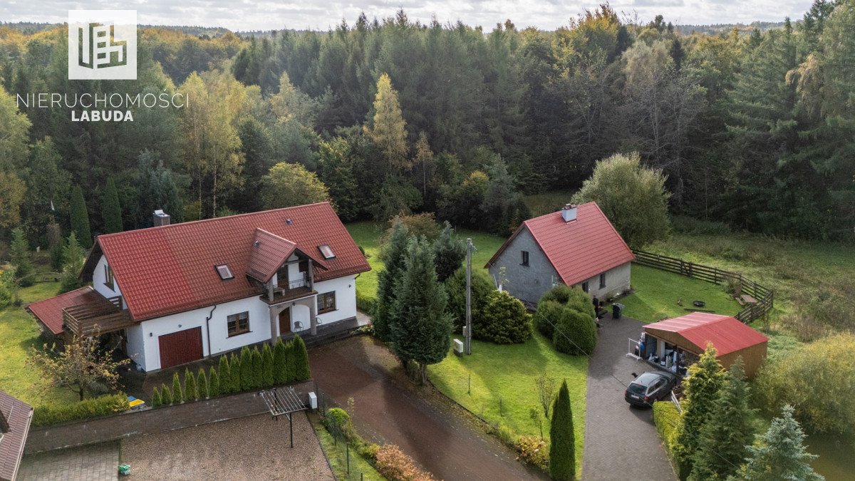 Dom wolnostojący 188 m² z lasem i ogrodem w Mojuszu Mojusz  188m2 Foto 1