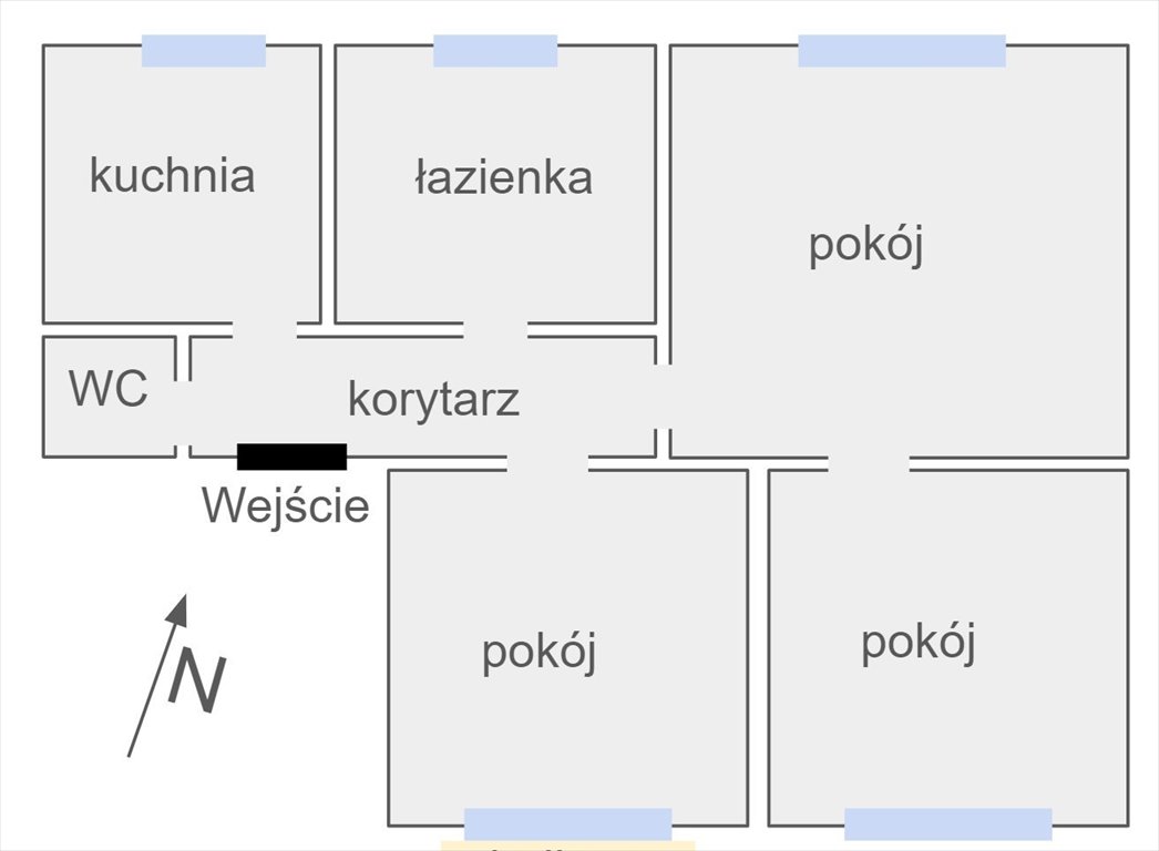 Mieszkanie trzypokojowe na sprzedaż Warszawa, Śródmieście, Czerniakowska 149  75m2 Foto 2