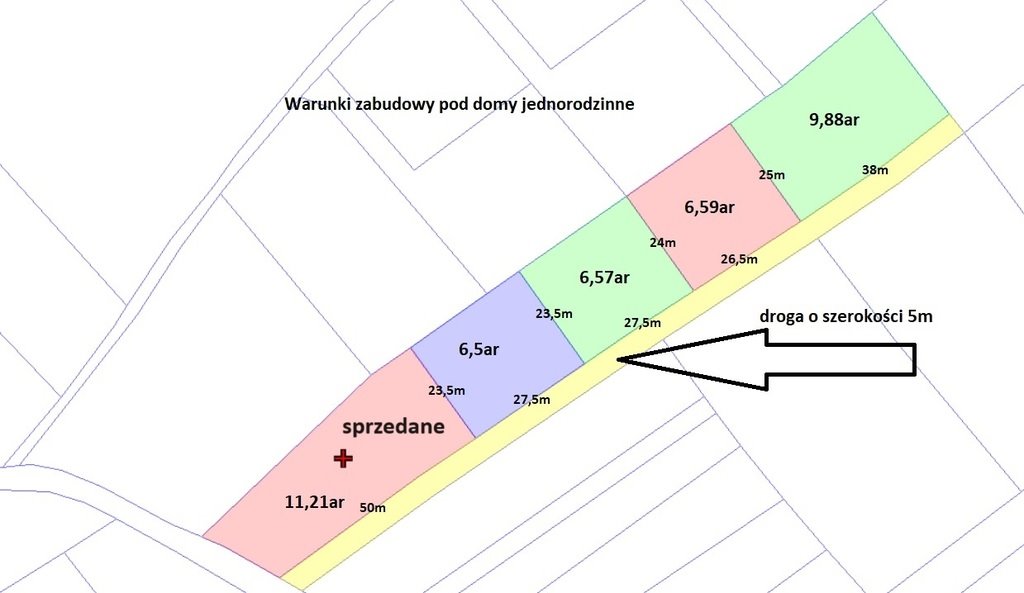 Działki widokowe z WZ na dom w Borek Stary - zapraszam Borek Stary  650m2 Foto 1