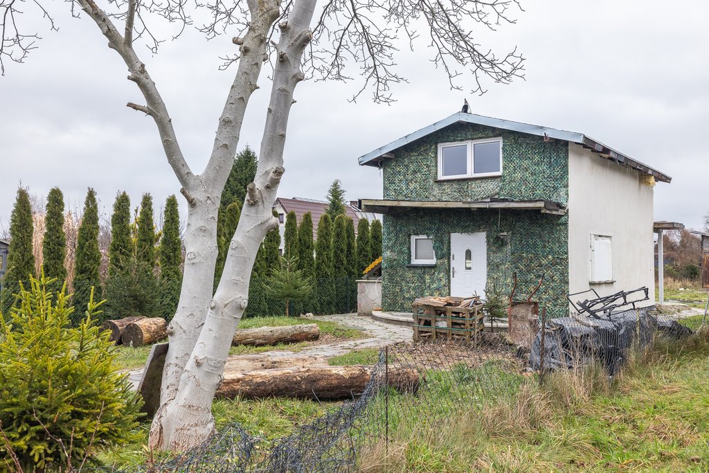 Działka ROD z domkiem całorocznym, 535 m², Gdańsk Olszynka Gdańsk, Olszynka, Łanowa  535m2 Foto 1