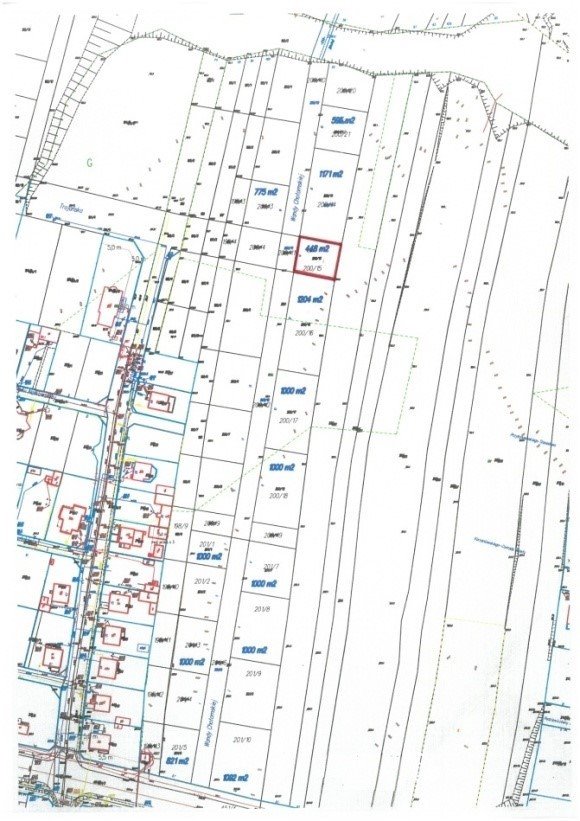 Działka budowlana na sprzedaż Zgierz, Wandy Chotomskiej  448m2 Foto 1