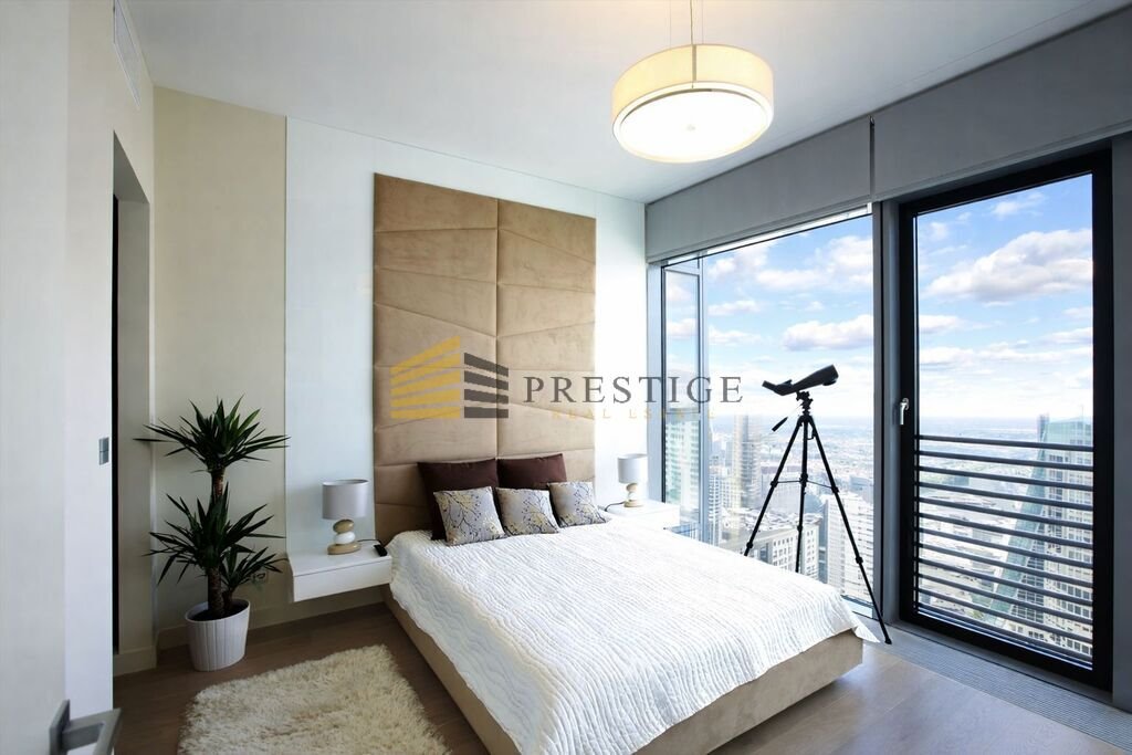 Ekskluzywny apartament na 27. piętrze z panoramicznym widokiem Warszawa, Śródmieście, Twarda  55m2 Foto 1