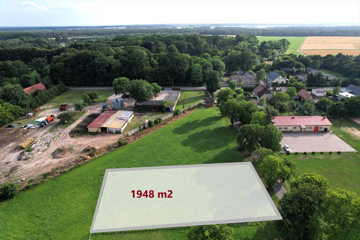 Działka budowlana w Rościnnie z mediami i warunkami zabudowy Rościnno  1 948m2 Foto 1