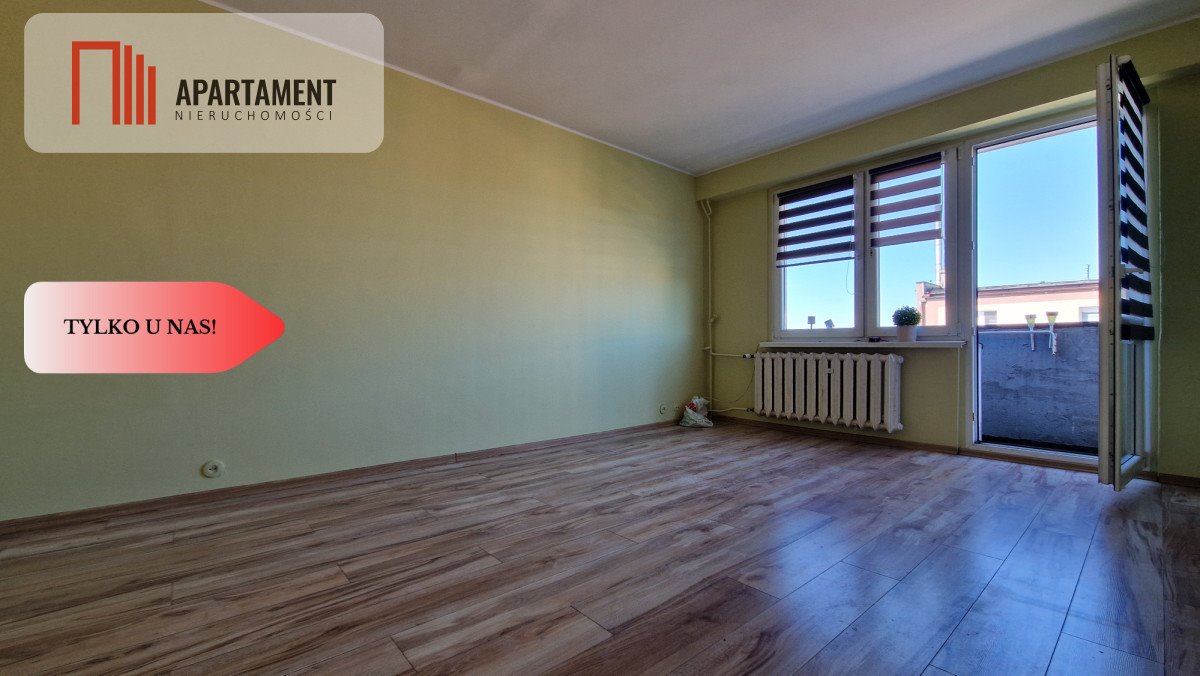Przestronne 2 pokoje z balkonem i ogródkiem w Ślesinie Ślesin  54m2 Foto 1