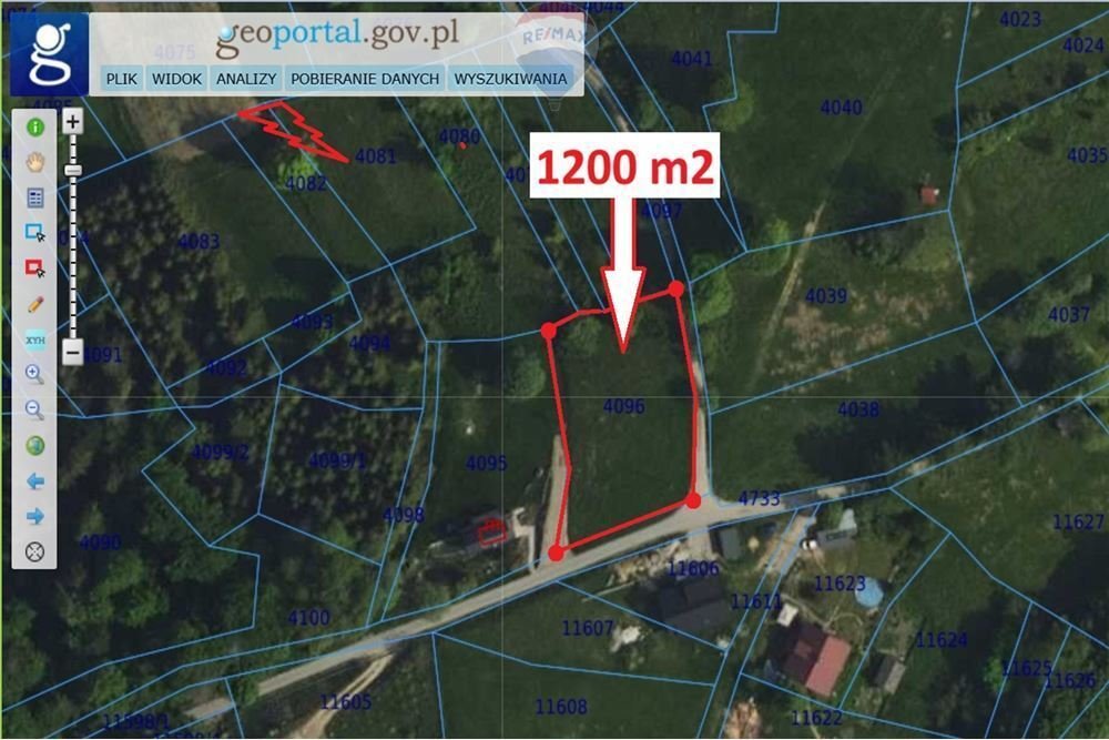 Działka budowlana na sprzedaż Nieledwia  1 200m2 Foto 7