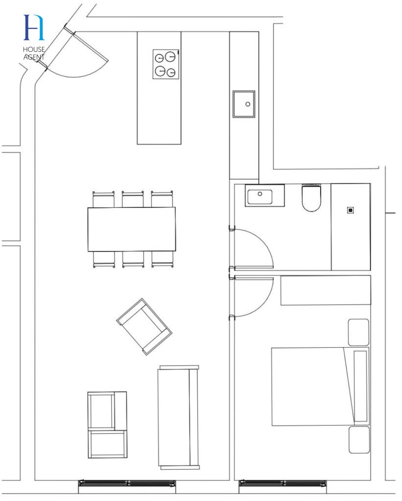 Nowoczesny apartament 62 m² z basenem i coworkingiem - polecam! Hiszpania, Calpe, Calpe  62m2 Foto 1