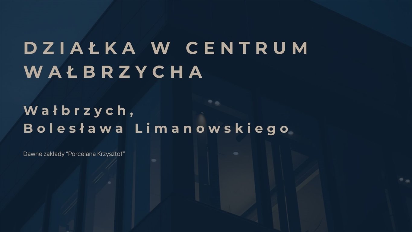 Polecam dużą działkę inwestycyjną 53 463 m² w Wałbrzychu Wałbrzych  53 463m2 Foto 1