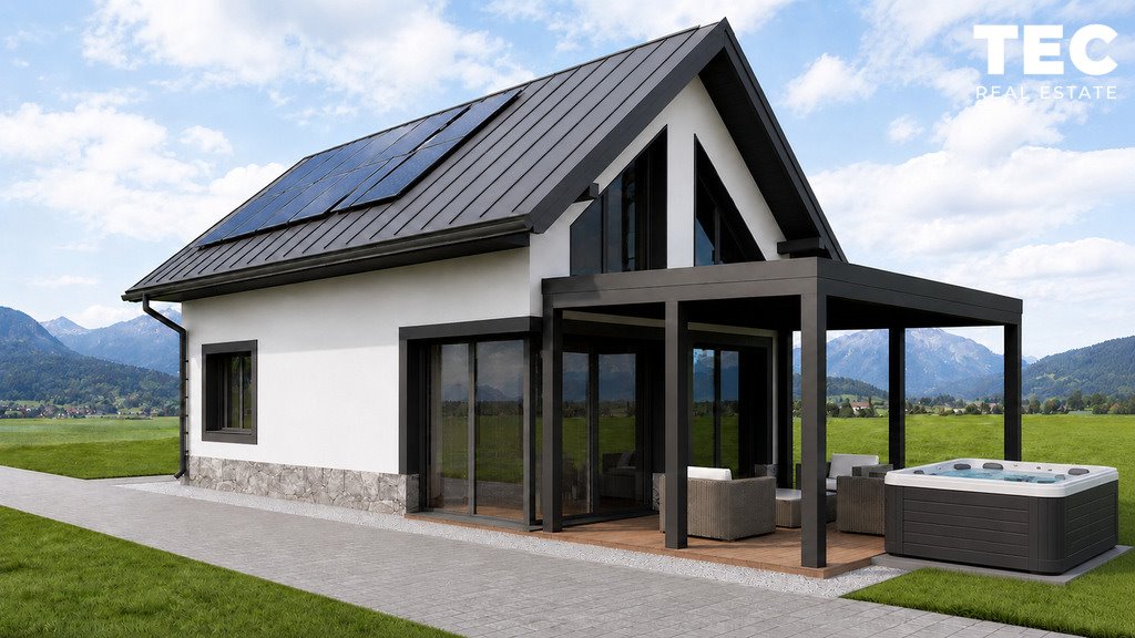 Sprzedam domki w górach Dursztyn 70,4 m² z fotowoltaiką Dursztyn, Słoneczna  70m2 Foto 1