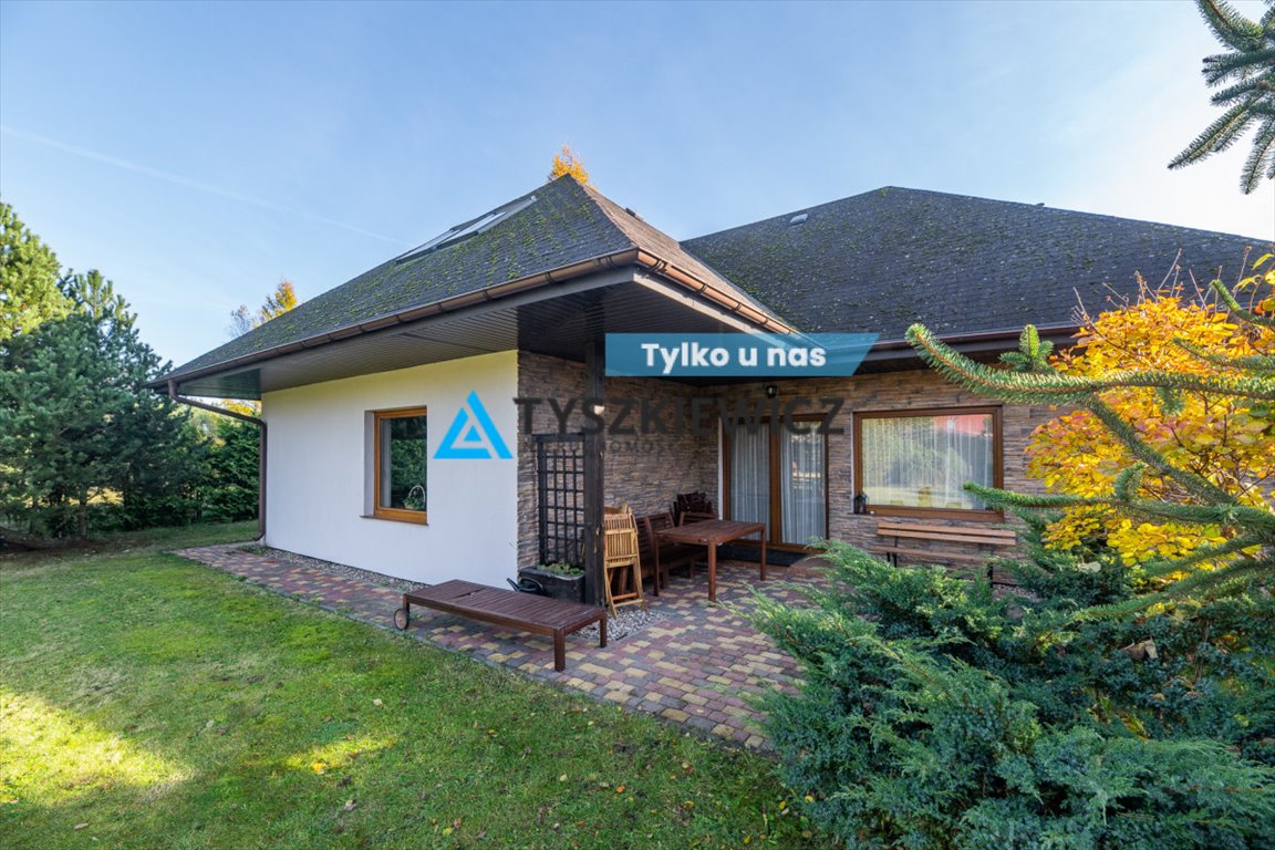 Przestronny dom 159 m² z ogrodem i sauną, alarmem i garażem Czarna Woda, Starowiejska  159m2 Foto 1